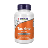 Taurīns 500 mg (100 vegāniskas kapsulas) - Now Foods - Vitamins.lv