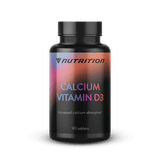 Kalcijs un D3 vitamīns (90 tabletes) - VNutrition - Vitamins.lv
