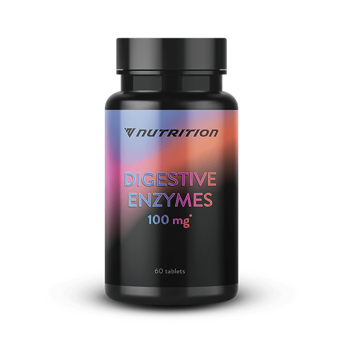 Gremošanas enzīmi (60 tabletes) - VNutrition - Vitamins.lv