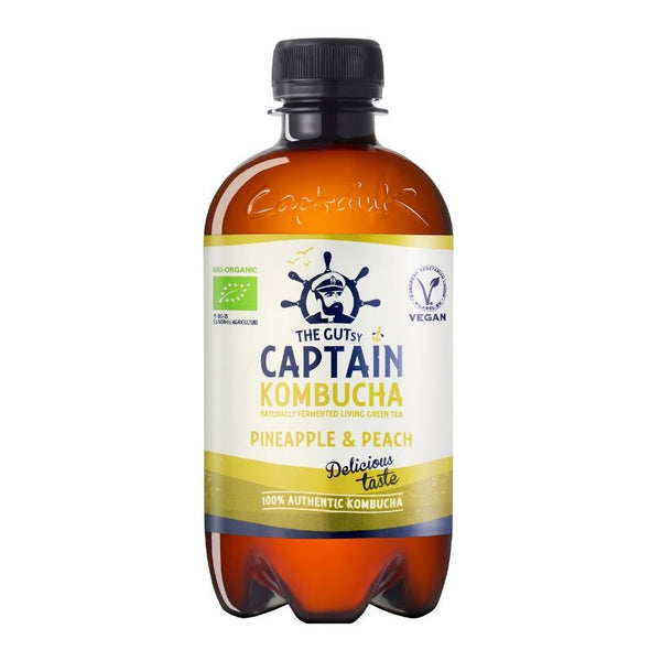 Captain Kombucha kombučas dzēriens (400 ml) - The Gutsy Captain Company - Vitamins.lv