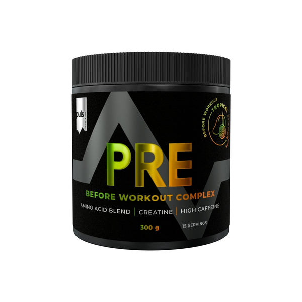 PULS PRE pirms treniņa pulveris (300 g) - Puls Nutrition - Vitamins.lv