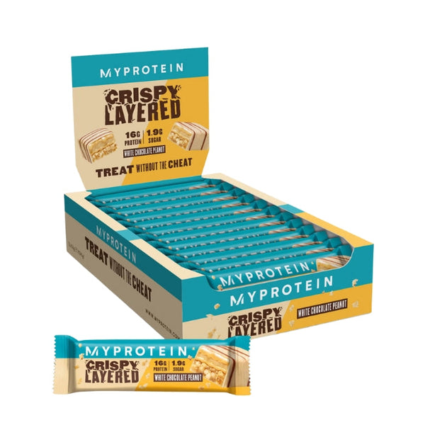 MyProtein Crispy Layered Protein bar (12 x 58 g)