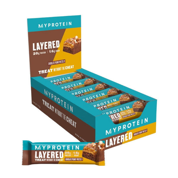 MyProtein Layered Protein bar (12 x 60 g)