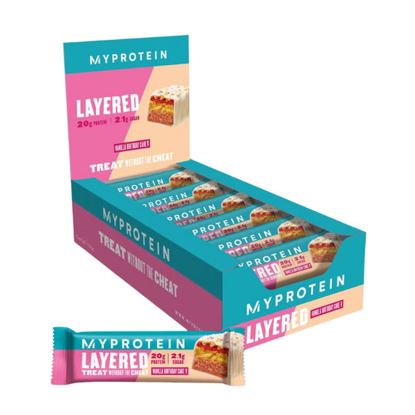 MyProtein Layered Protein bar (12 x 60 g)