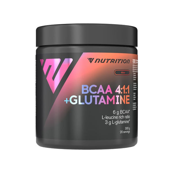 BCAA 4:1:1 + Glutamine (300 g) - VNutrition - Vitamins.lv