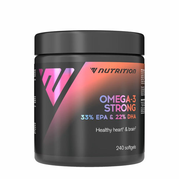 Omega - 3 Strong (240 kapsulas) - VNutrition - Vitamins.lv