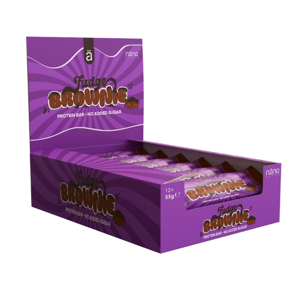 NanoSupps baltyminis batonėlis (12 x 55 g)