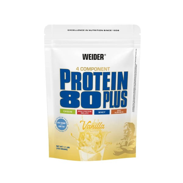 Proteīns 80 Plus (500 g) - Weider - Vitamins.lv