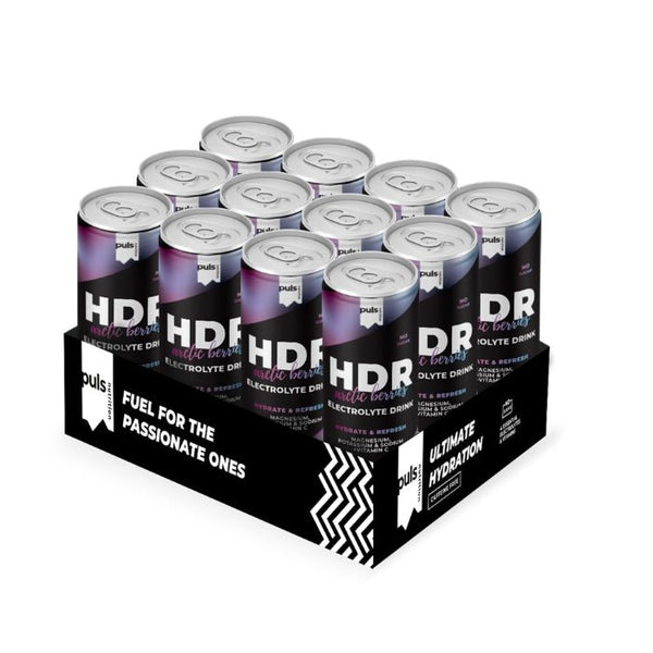 PULS HDR Elektrolītu dzēriens (12 x 330 ml) - Puls Nutrition - Vitamins.lv