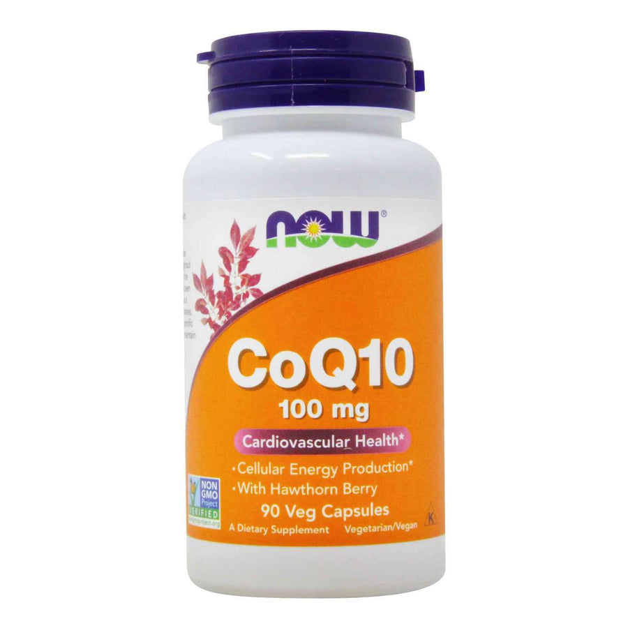 CoQ10 100 mg (90 kapsulas) - Now Foods - Vitamins.lv