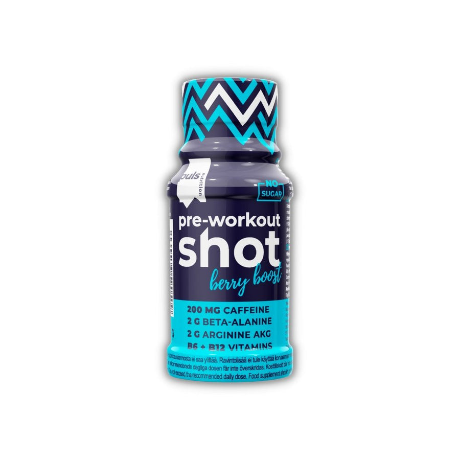PULS Pre - workout Shot (60 ml) - Puls Nutrition - Vitamins.lv
